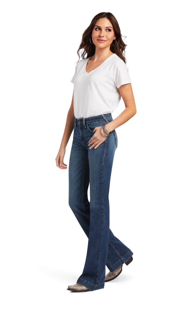 Ariat Slim Trouser Daphne Wide Leg Jean (1106)