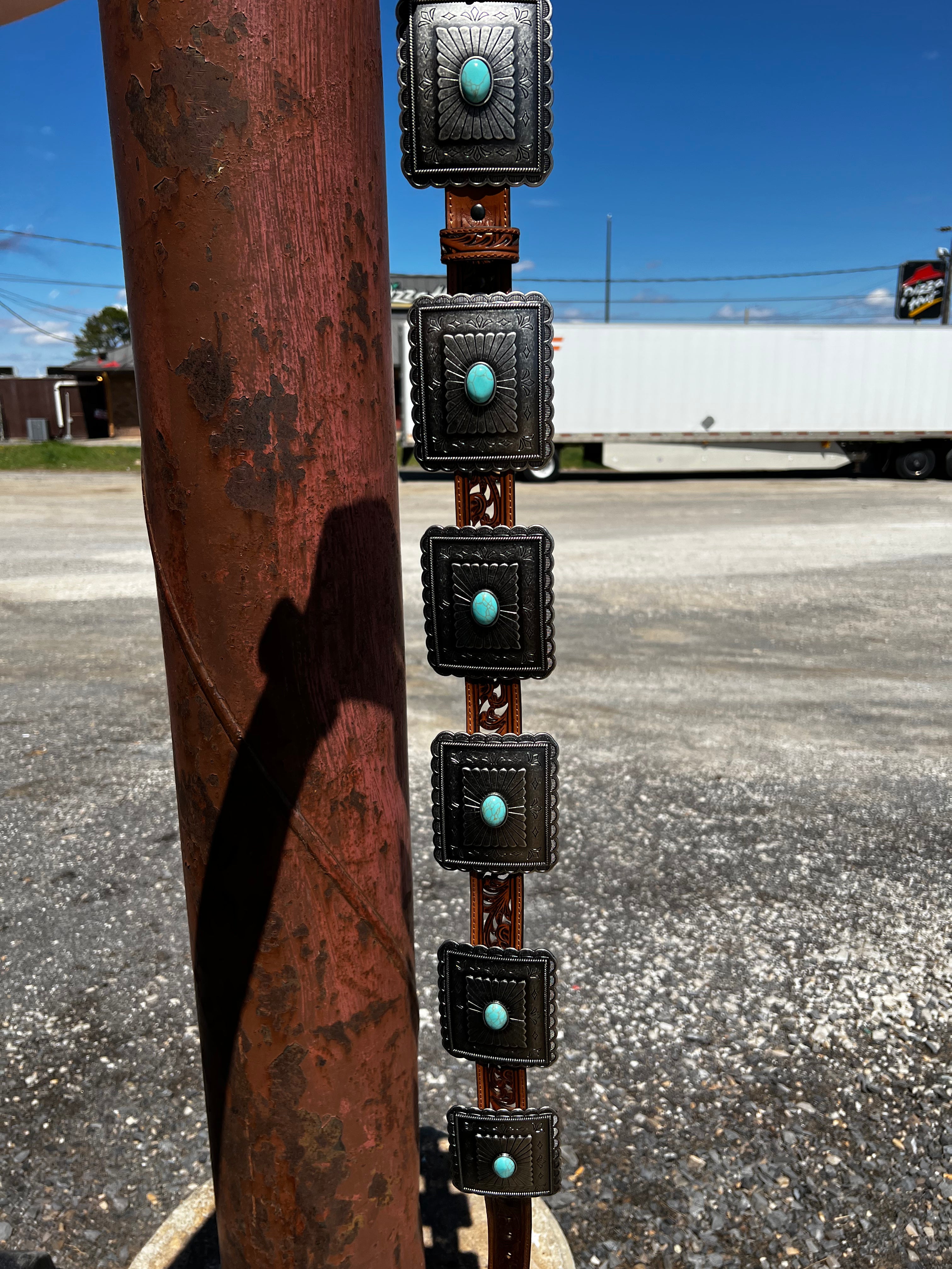 M&F Sonora Concho Belt (2108)