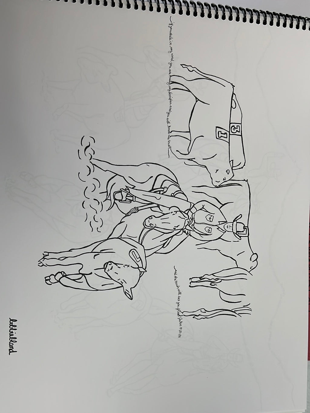 Little Punchers Coloring Book - Ranch Rodeo Edition by Bobbie Bland