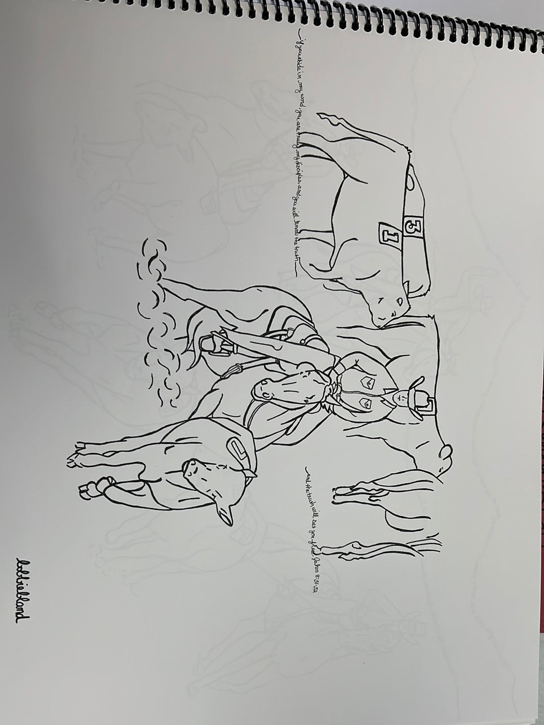 Little Punchers Coloring Book - Ranch Rodeo Edition by Bobbie Bland