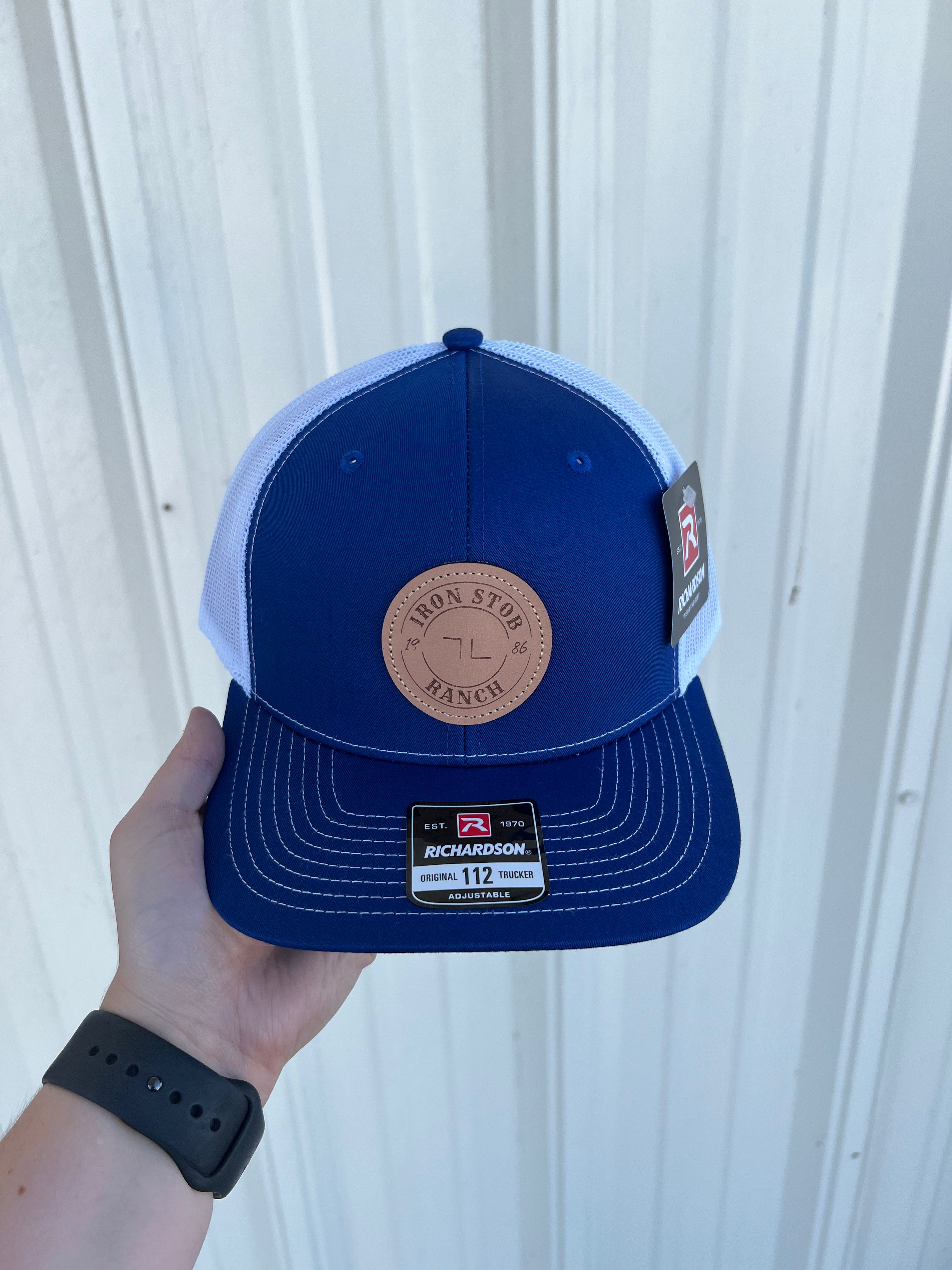 Iron Stob Ranch Leather Patch Cap