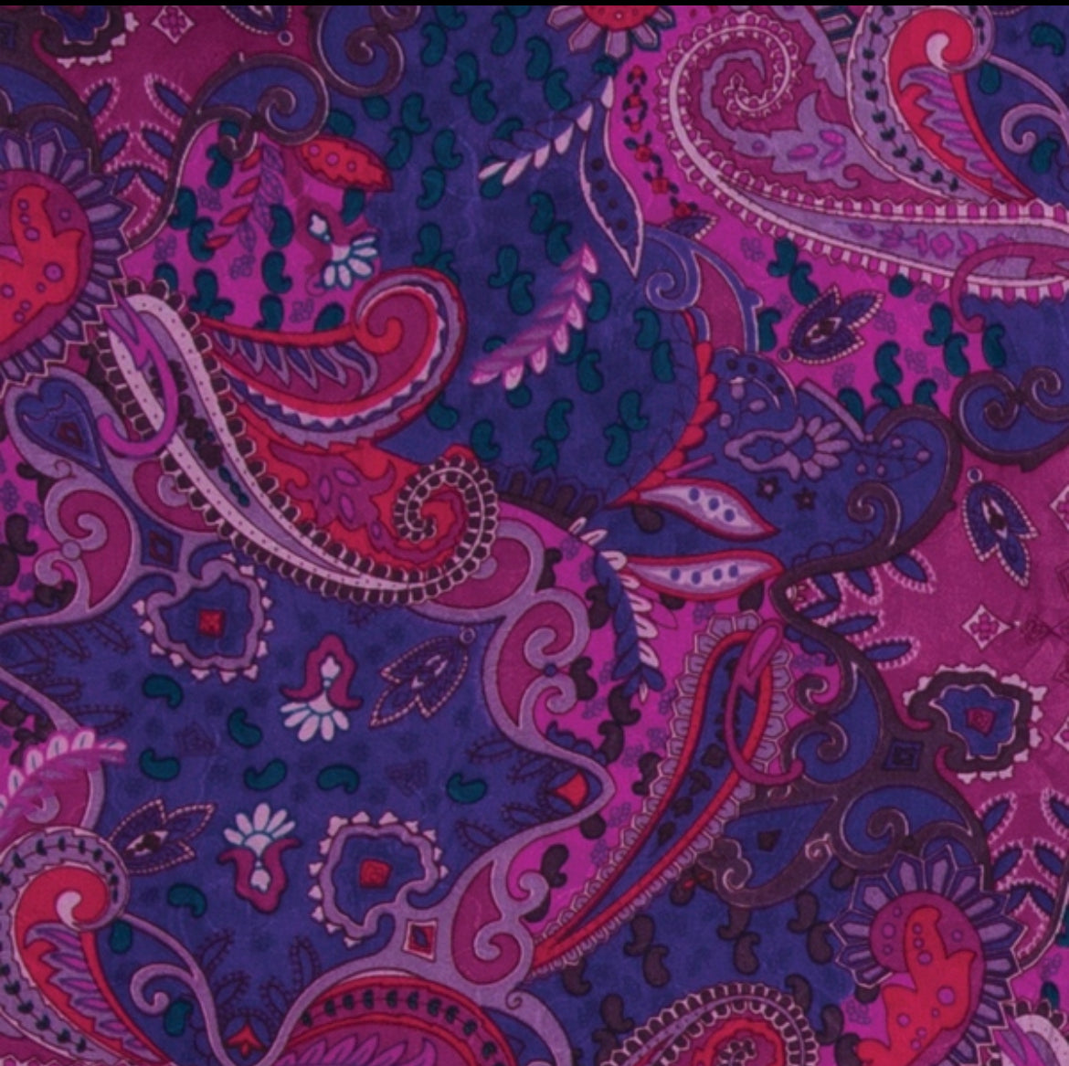 Wyoming Traders Paisley Silk Wildrags