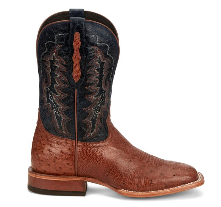 Tony Lama Men’s Murillo Brandy Smooth Ostrich (Sa6101)