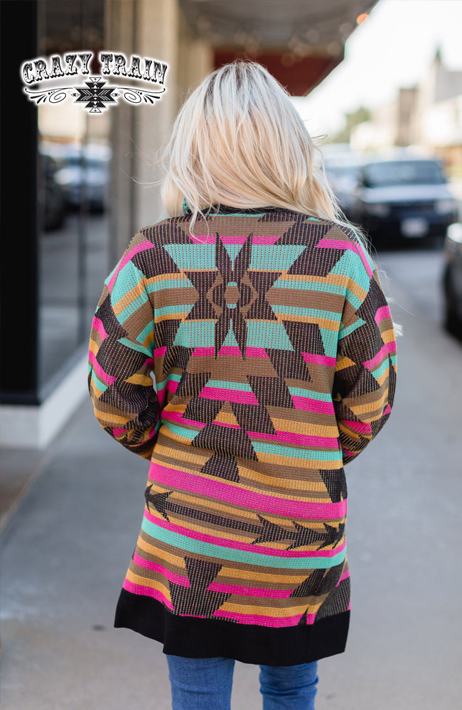 Crazy Train SUNSET BLVD CARDIGAN