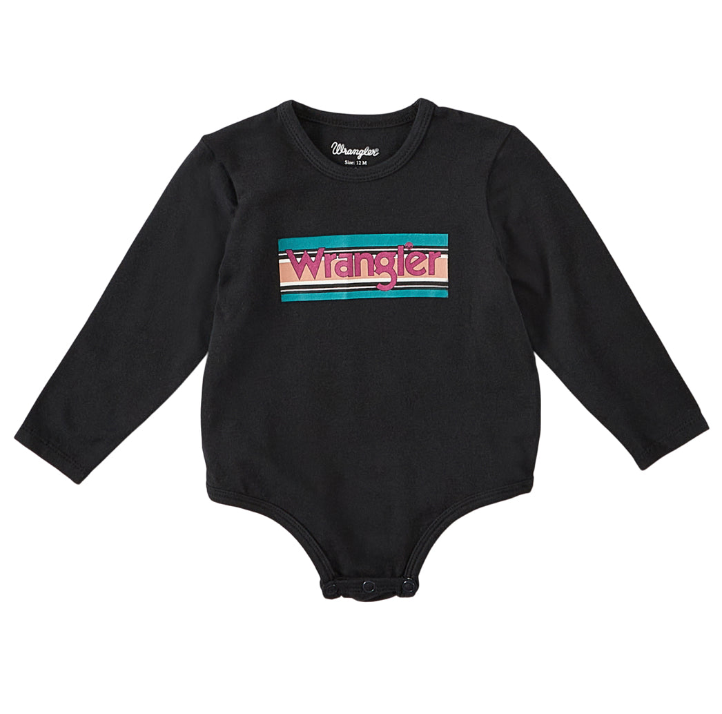 Wrangler® Baby Girl Bodysuit - Anthracite