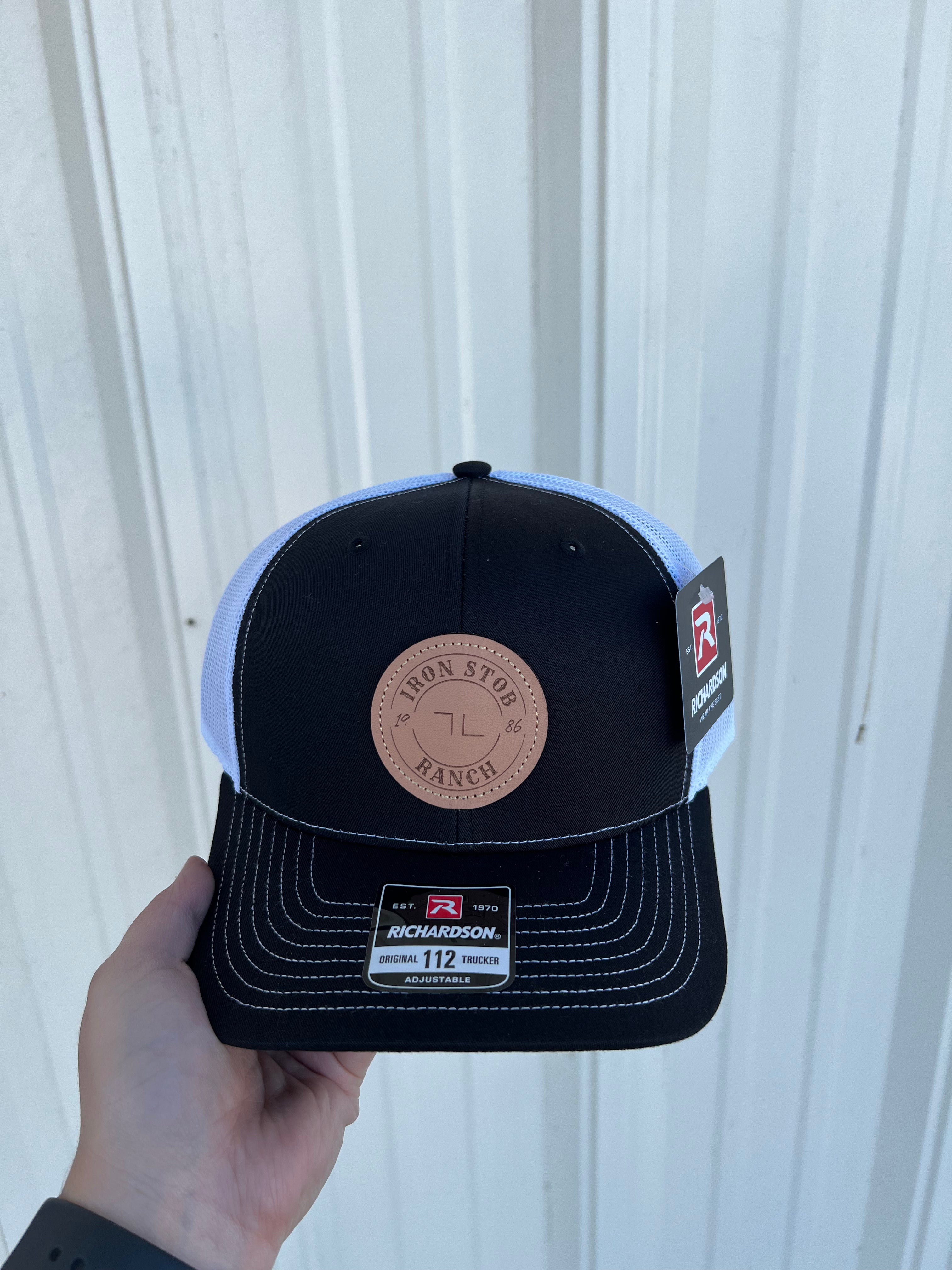 Iron Stob Ranch Leather Patch Cap