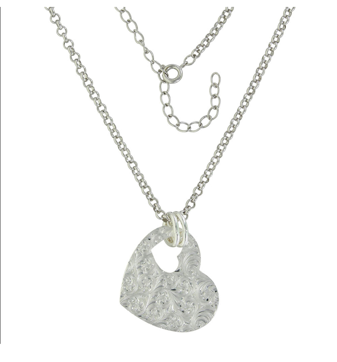 Montana Silversmiths Carry My Heart With You Necklace