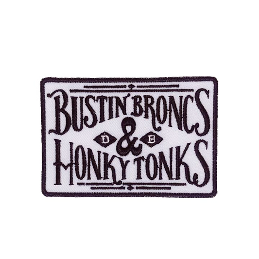 Dale Brisby BUSTIN BRONCS & HONKY TONKS PATCH