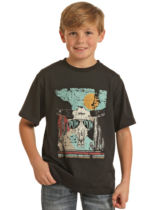 Boys Dale Brisby Pow Pow Tee