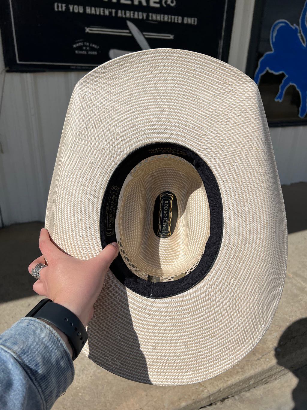 Rodeo King Maverick Open Range Straw Hat