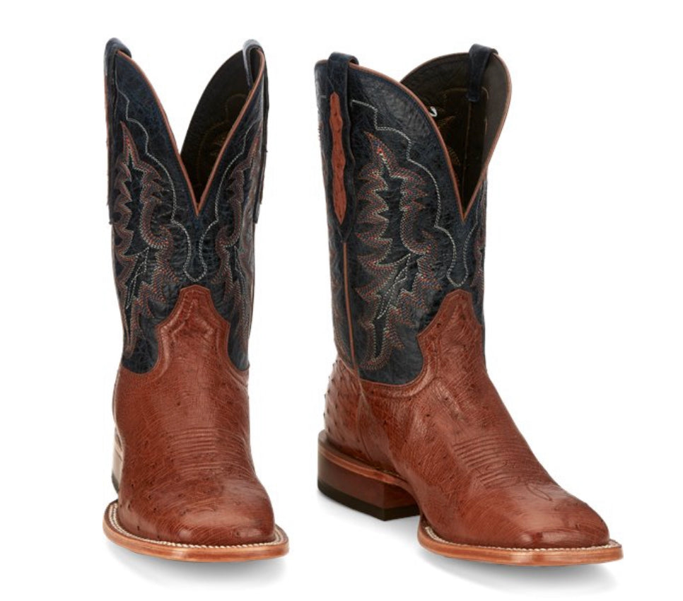 Tony Lama Men’s Murillo Brandy Smooth Ostrich (Sa6101)