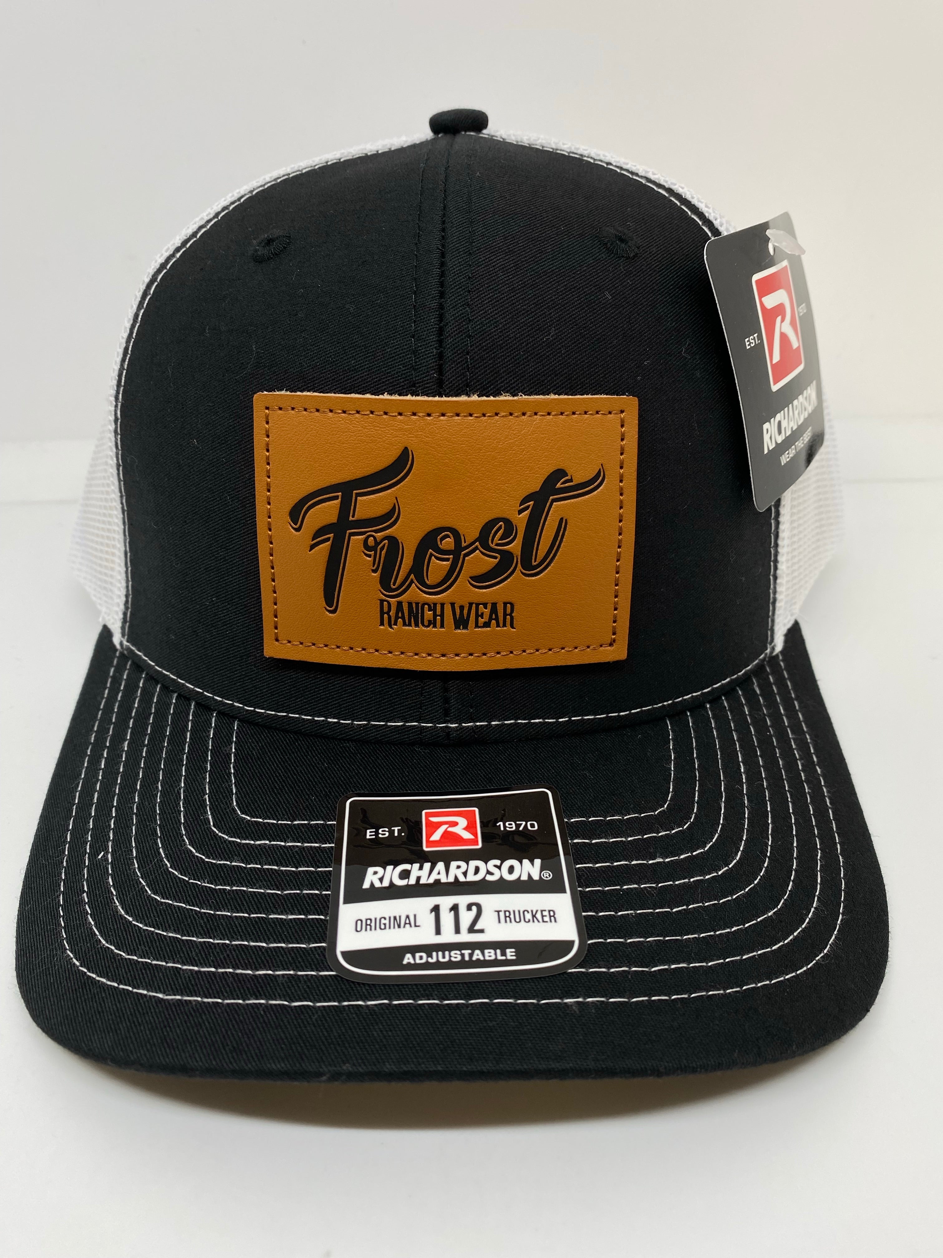 Frost Ranch Wear Leather Patch Cap