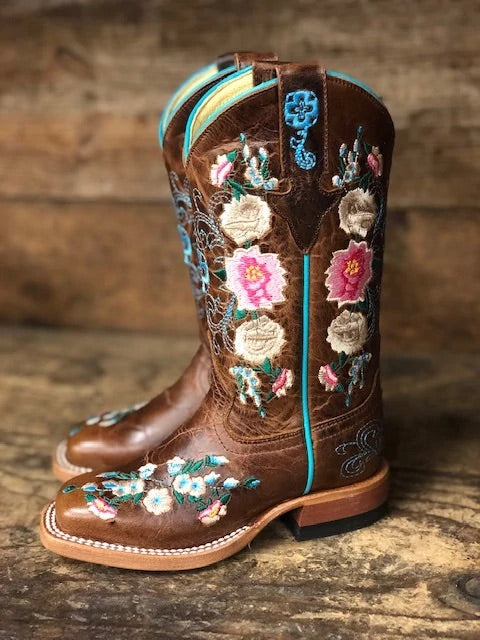 Macie Bean Kids Floral Boot (MK9012)