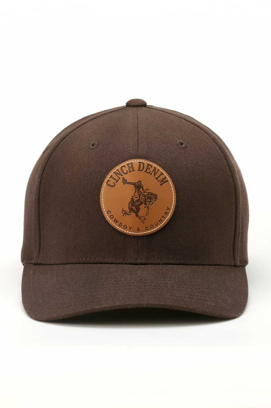 Cinch Leather Cap